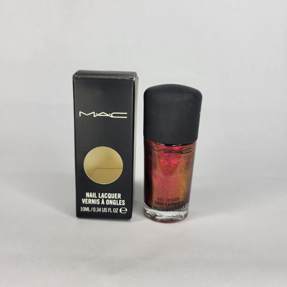 MAC Nail Lacquer Bad Fairy (Venomous Villains Maleficent) Holographic Duochrome - Picture 3 of 11